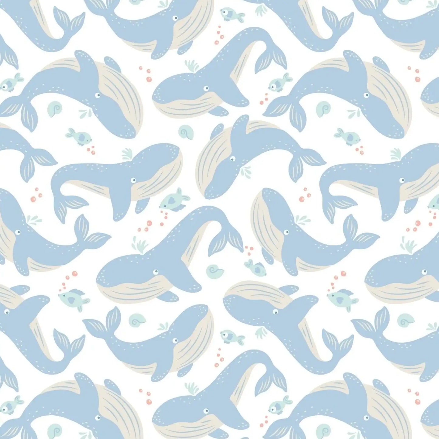 Pijama Fleece Dos Piezas Ballenas