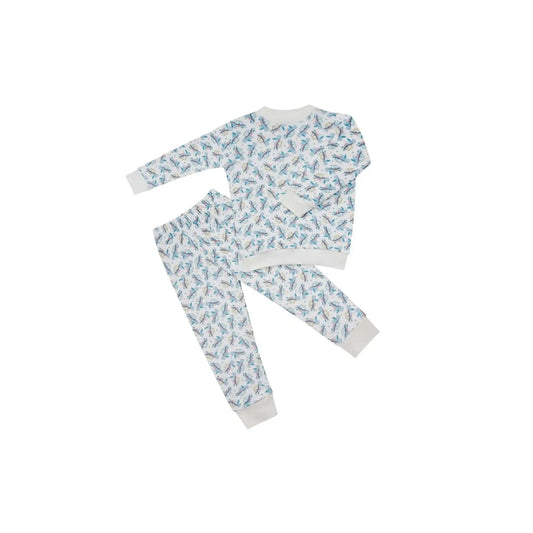 Pijama Fleece Dos Piezas Tortugas
