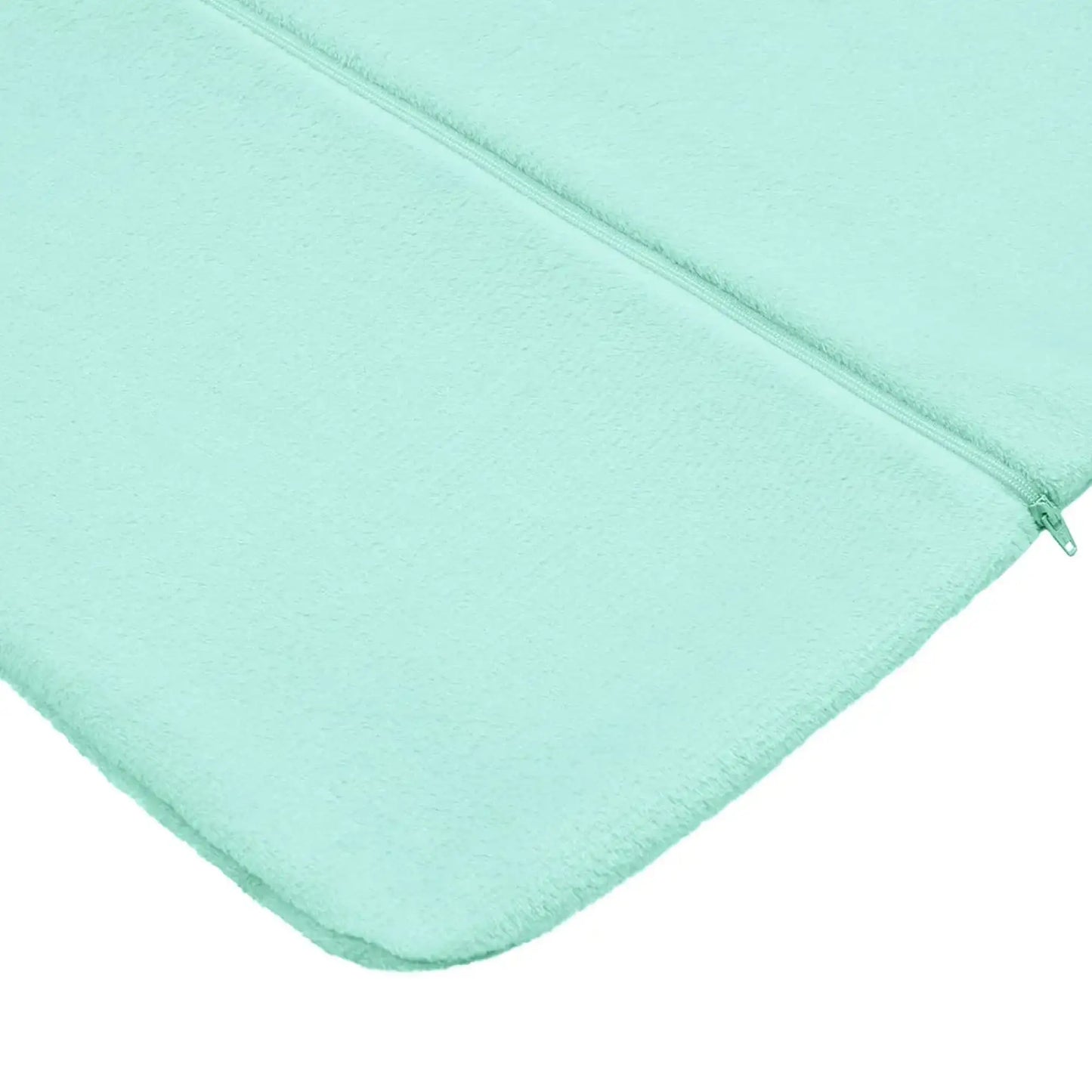 Saco de Dormir Tipo Cobija Cerrado Verde Menta