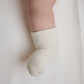 Medias de algodón para bebé 3 pares (2 marfil, 1 beige)