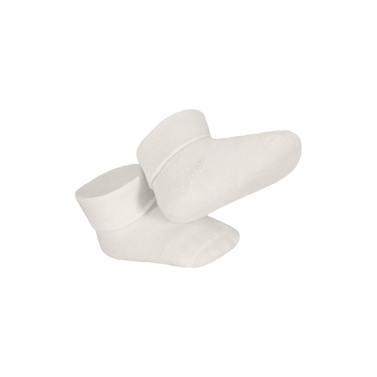 Medias de algodón para bebé 3 pares (2 beige, 1 marfil)