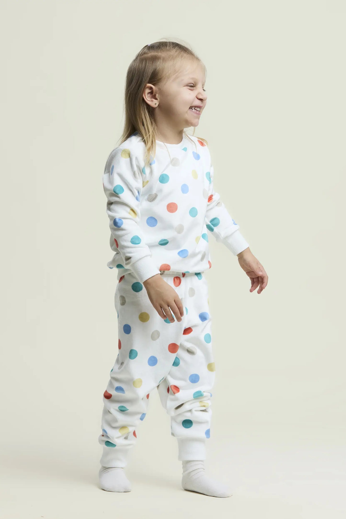 Pijama Fleece Dos Piezas Pepas