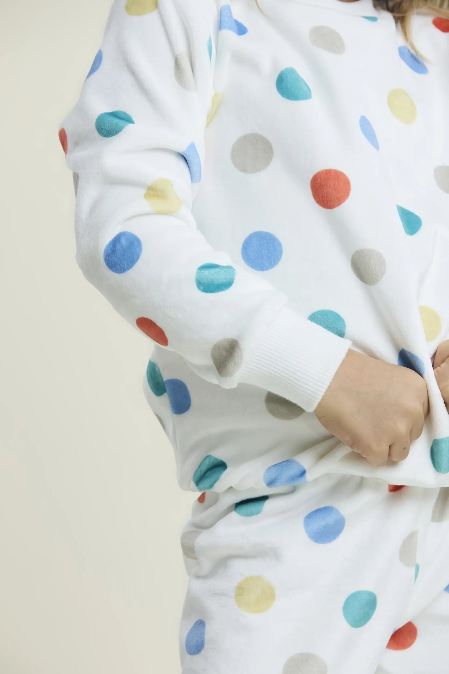 Pijama Fleece Dos Piezas Pepas