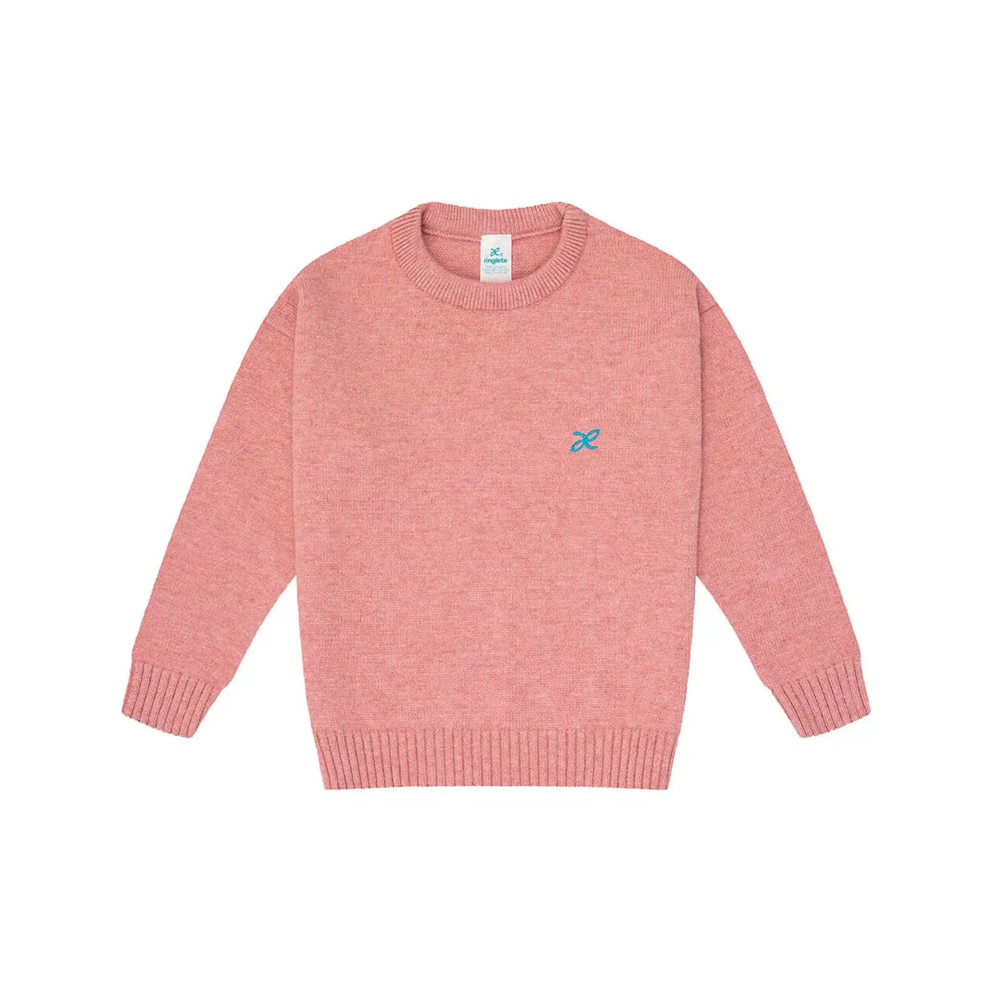Buzo Tejido Unicolor Rosado