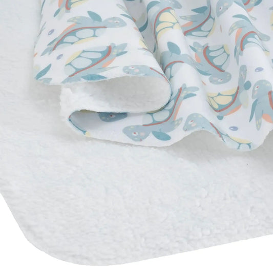 Cobija Sherpa Grande Tortugas 150×125 cms