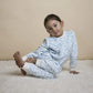 Pijama Fleece Dos Piezas Ballenas
