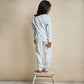Pijama Fleece Dos Piezas Patch Marino