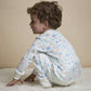 Pijama Fleece Dos Piezas Patch Marino