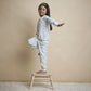 Pijama Fleece Dos Piezas Patch Marino