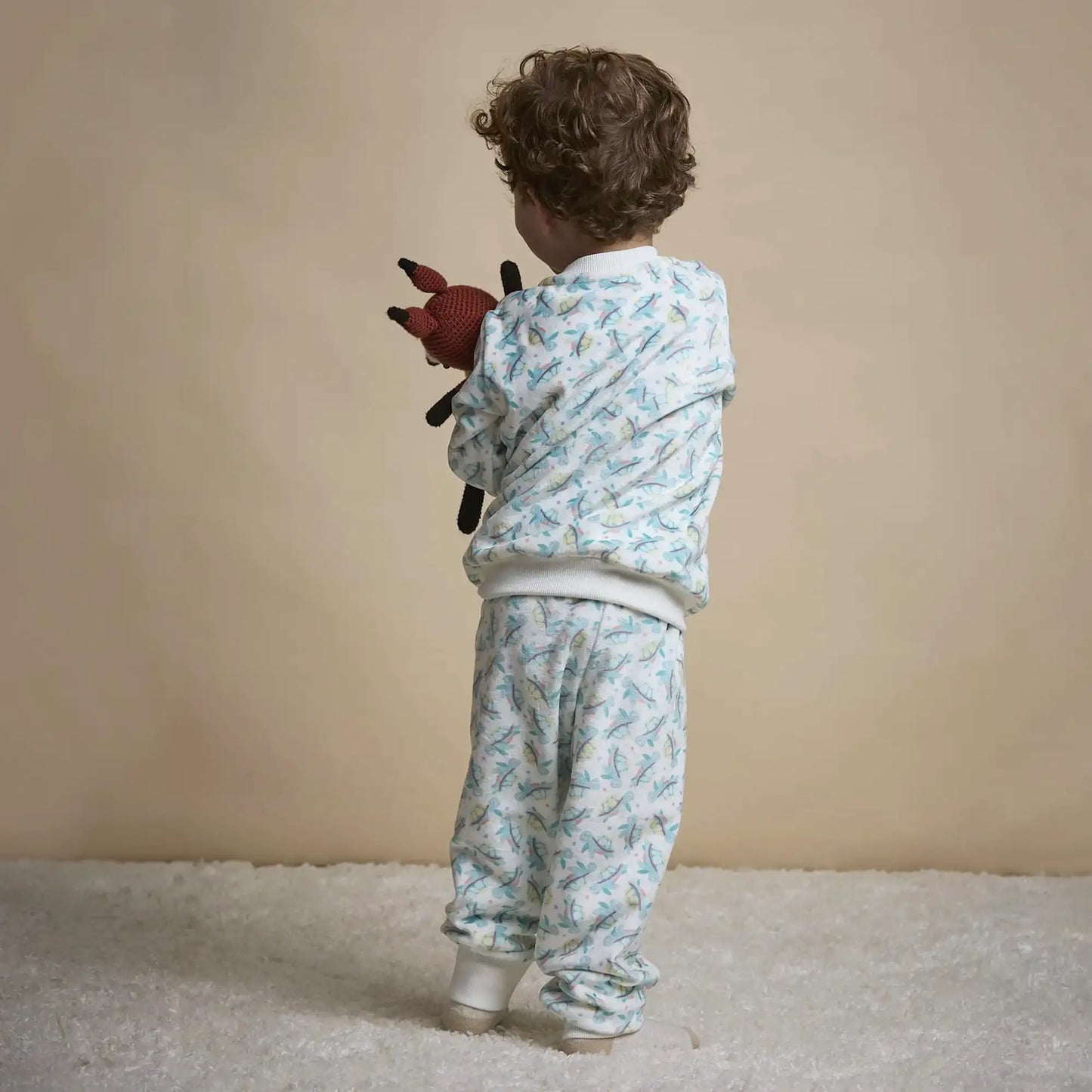 Pijama Fleece Dos Piezas Tortugas