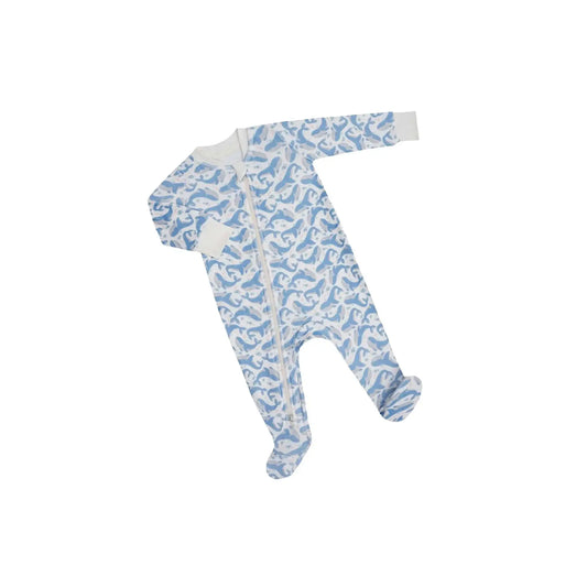 Pijama Fleece Enteriza Ballenas