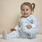 Pijama Fleece Enteriza Ballenas