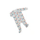 Pijama Fleece Enteriza Navidad Casitas