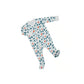 Pijama Fleece Enteriza Navidad Arbolitos