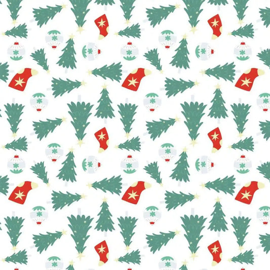 Pijama Fleece Enteriza Navidad Arbolitos