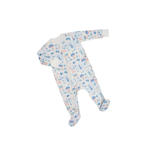 Pijama Fleece Enteriza Patch Marino