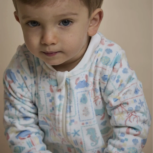 Pijama Fleece Enteriza Patch Marino