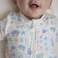 Pijama Fleece Enteriza Patch Marino