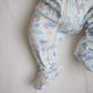Pijama Fleece Enteriza Patch Marino