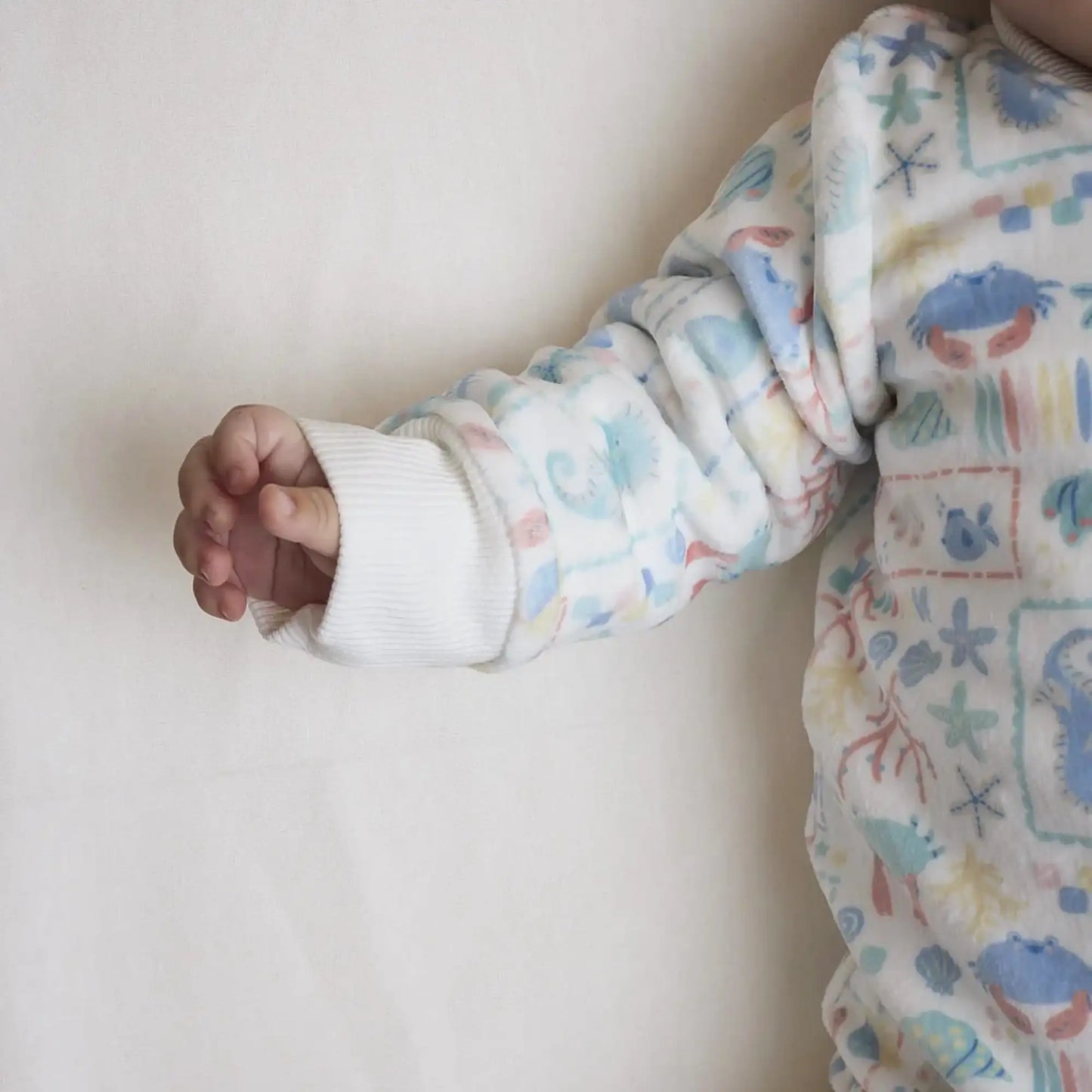 Pijama Fleece Enteriza Patch Marino