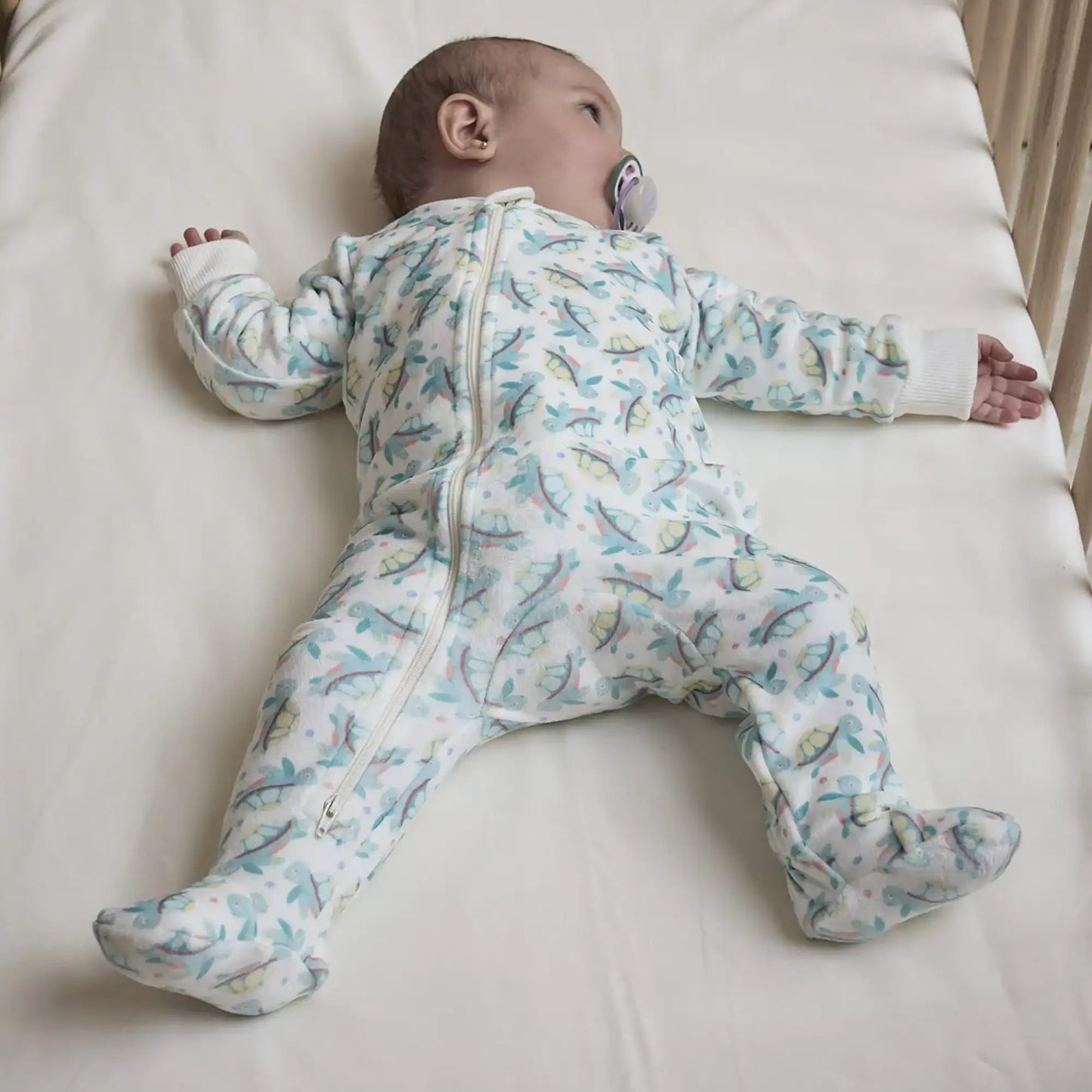 Pijama Fleece Enteriza Tortugas
