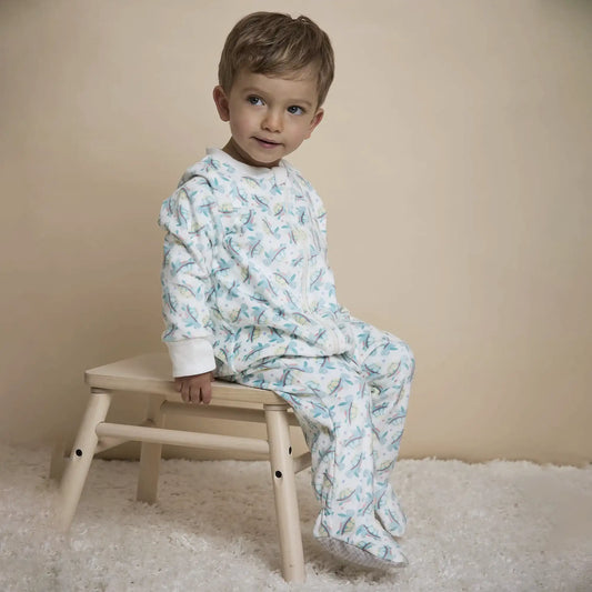 Pijama Fleece Enteriza Tortugas