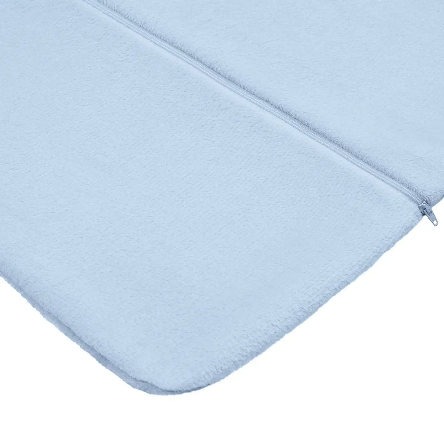 Saco de Dormir Tipo Cobija Cerrado Azul Claro