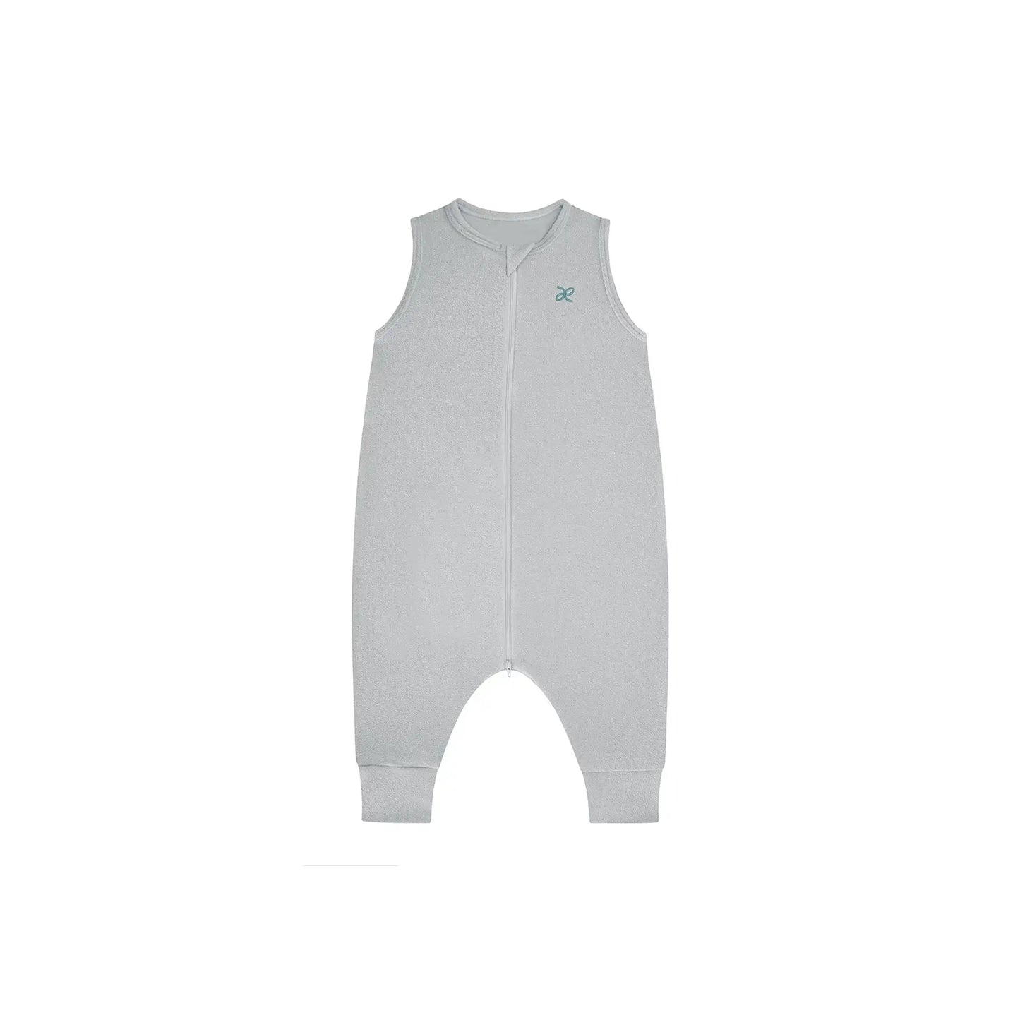Saco de Dormir Fleece Pies Descubiertos Gris