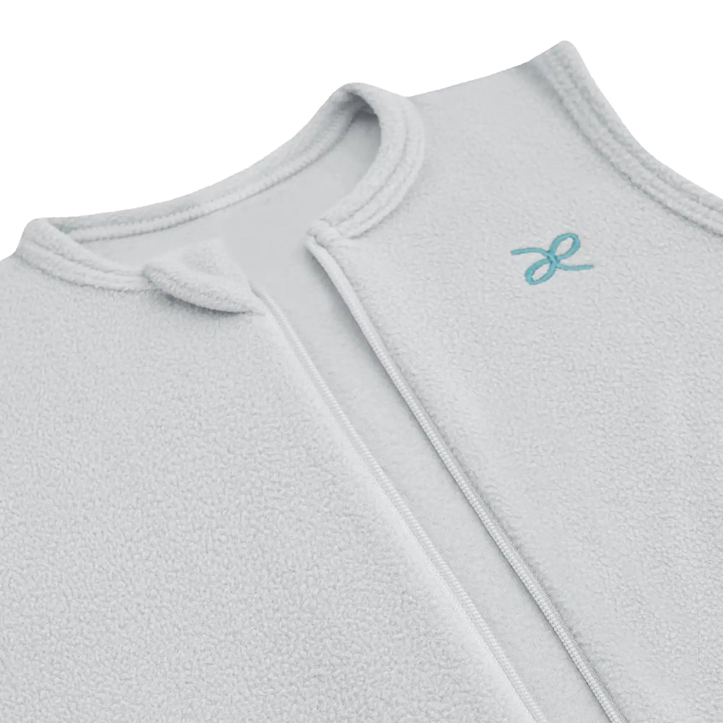 Saco de Dormir Fleece Pies Descubiertos Gris